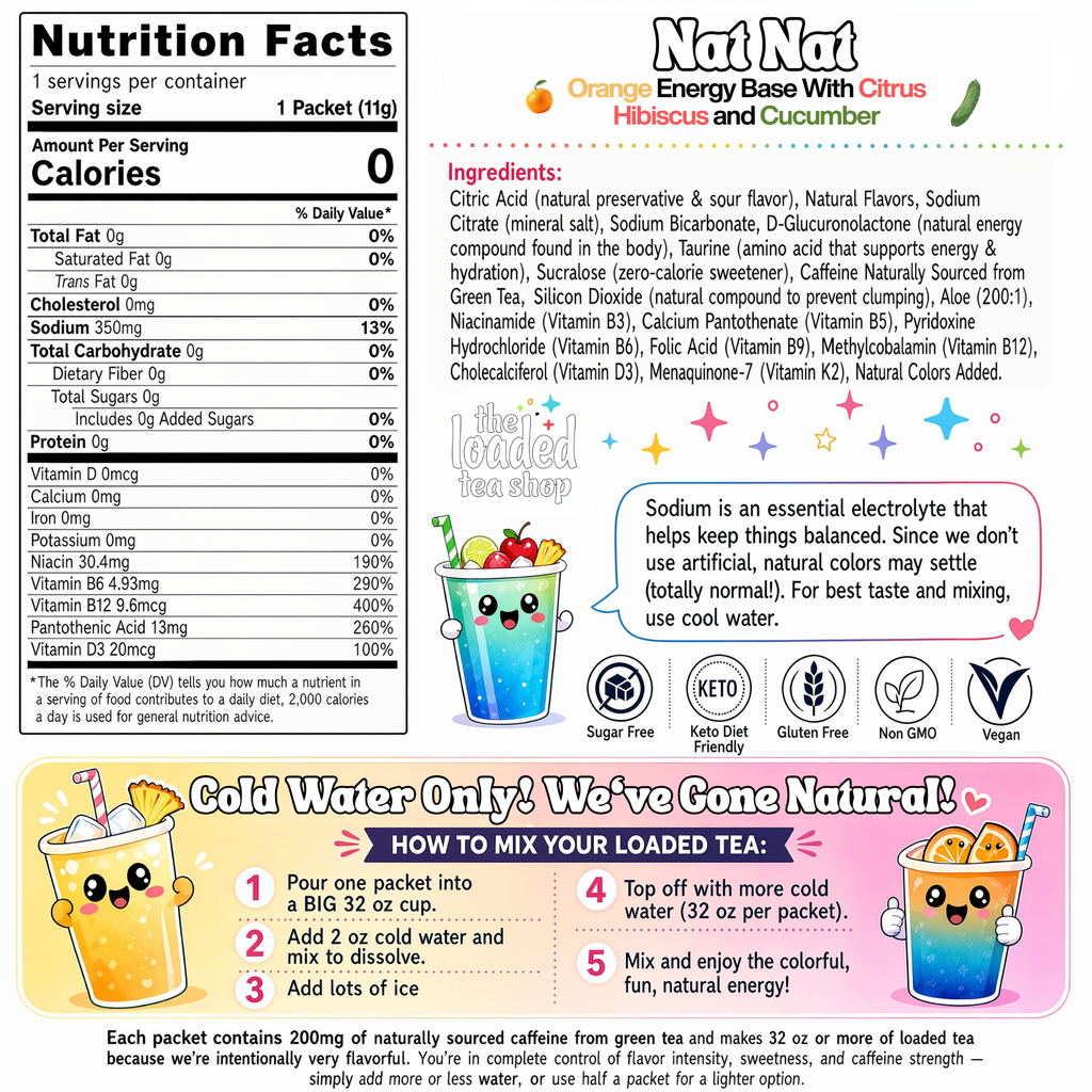 50 Case Nat Nat - Bright Sip Moment