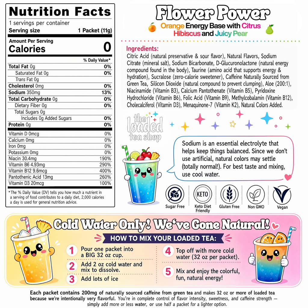 Flower Power - Sip You Can Enjoy