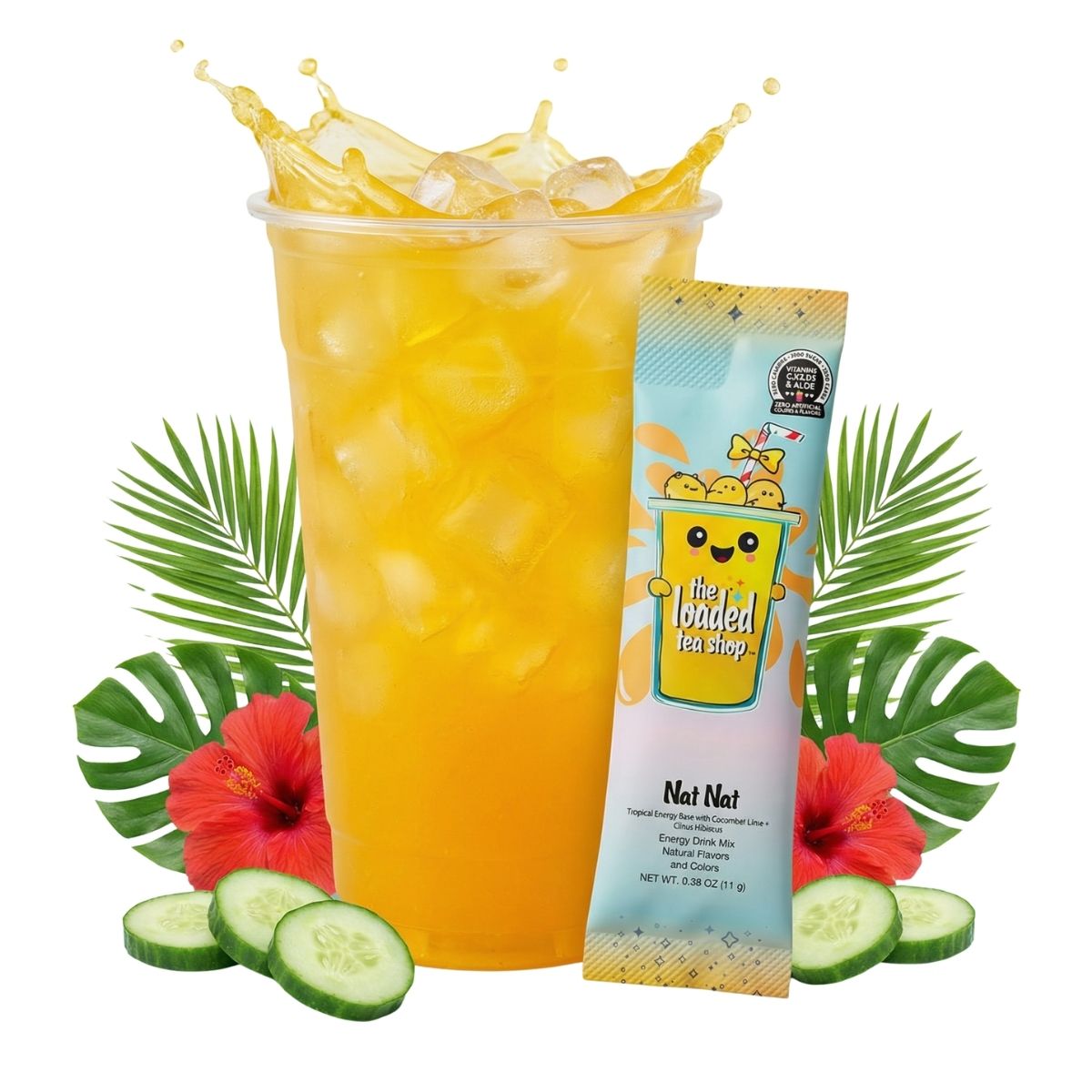 400 Case Nat Nat - The Loaded Tea Flavor