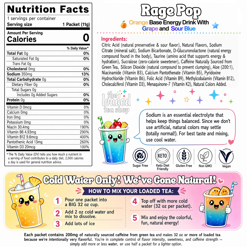 Rage Pop - Simple Tea Choice