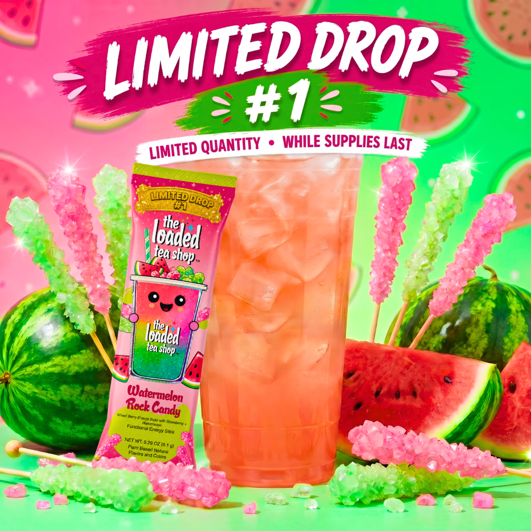 Watermelon Rock Candy - Sip with Style