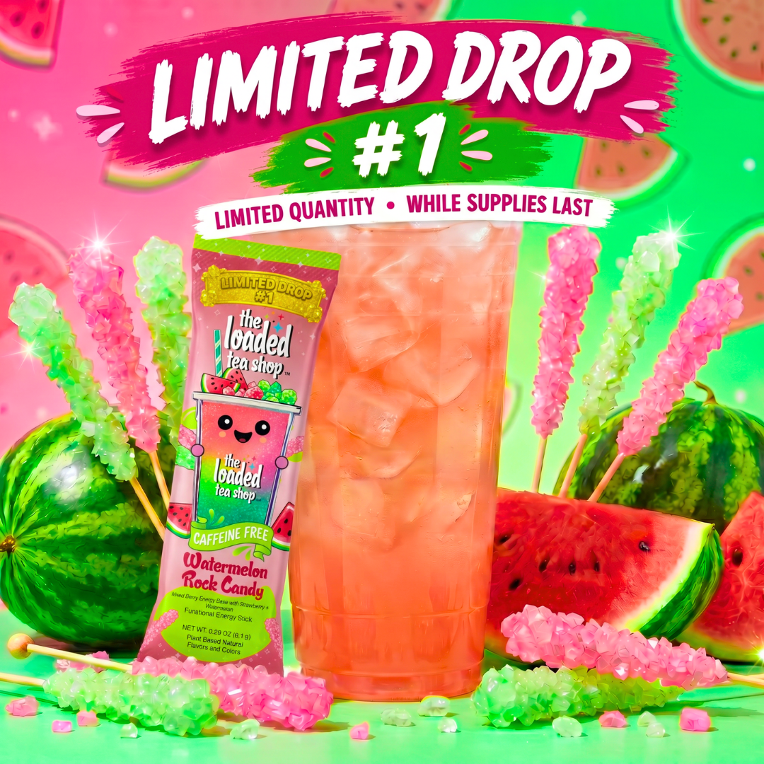 Watermelon Rock Candy (Caffeine- Free) - Simple in Every Sip
